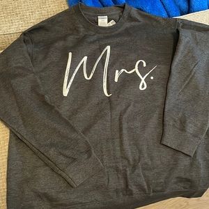“Mrs” sweatshirt